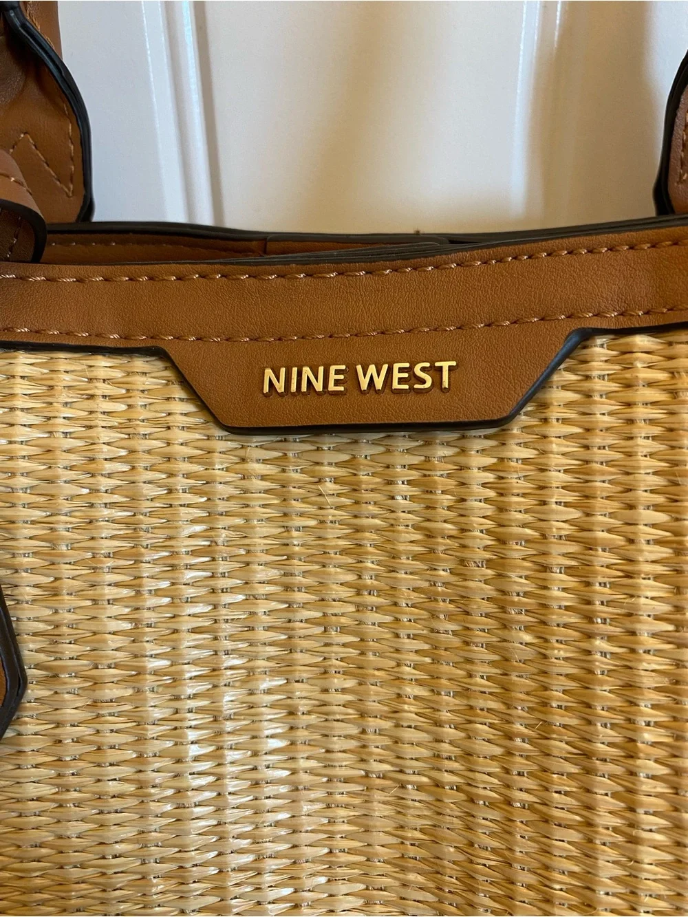Nine West Straw Tote